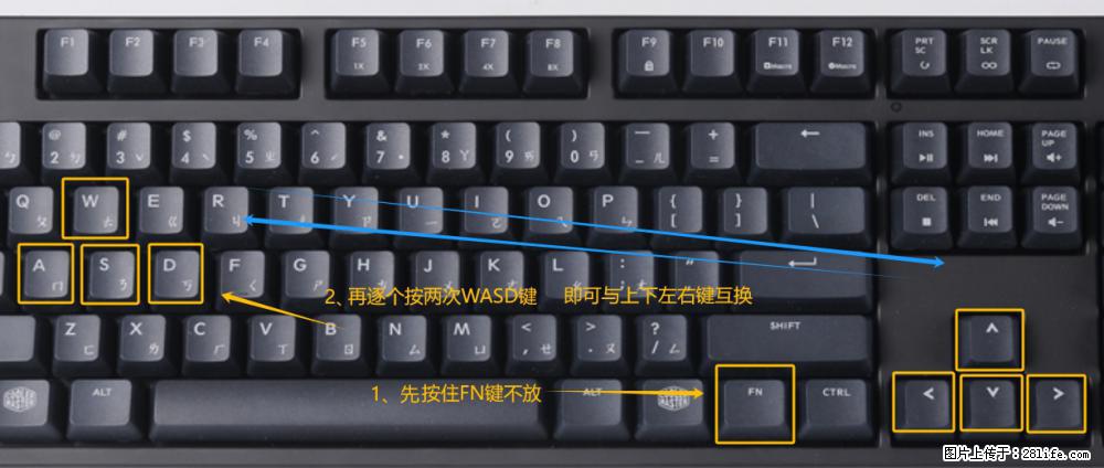 键盘，怎样把wasd键与上下左右方向键互换？ - 生活百科 - 防城港生活社区 - 防城港28生活网 fcg.28life.net